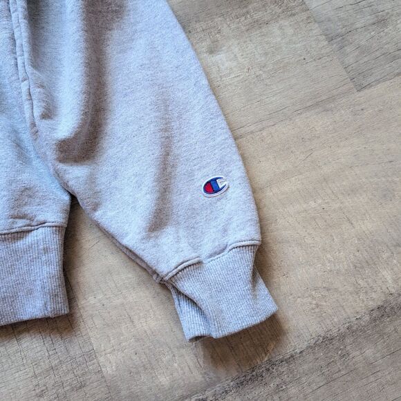 Vtg Champion Mens Gray Pullover Hoodie Size XL Lake Tahoe Gar Woods - Picture 6 of 8